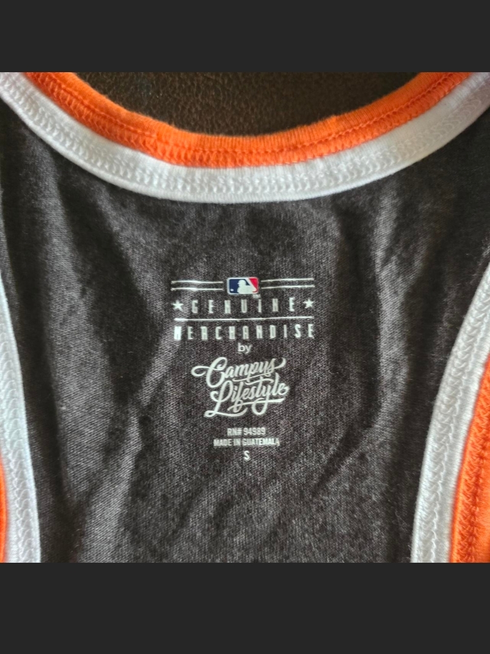 MLB Campus Lifestyle Baltimore Orioles Womens Tank Top Size Small - Picture 3 of 8